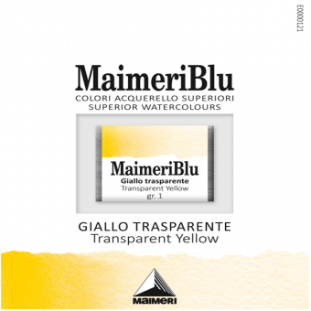 AQUARELLE EXTRA FINE MAIMERIBLU JAUNE TRANSPARENT