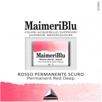 AQUARELLE EXTRA FINE MAIMERIBLU ROUGE PERMANENT FONCE