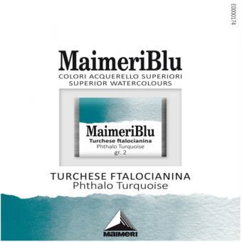 AQUARELLE EXTRA FINE MAIMERIBLU TURQUOISE PHTALOCYANINE