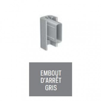 EMBOUT D ARRET GRIS POUR CLICK RAIL