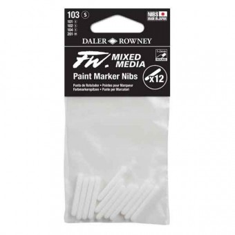 SET 12 POINTES RONDES SMALL 1 - 2 MM POUR MARQUEUR