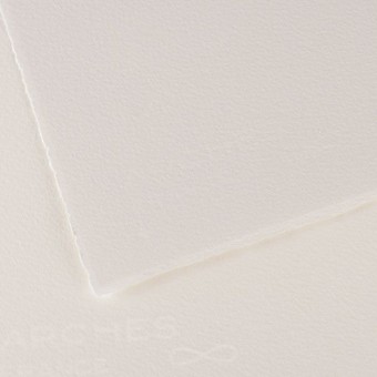 FEUILLE VELIN D ARCHES 80 X 120 300 G BLANC