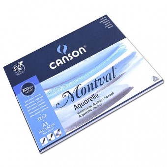 MONTVAL BLOC COLLE 1 COTE 12 FEUILLES 300G GRAIN FIN BLANC NATUREL