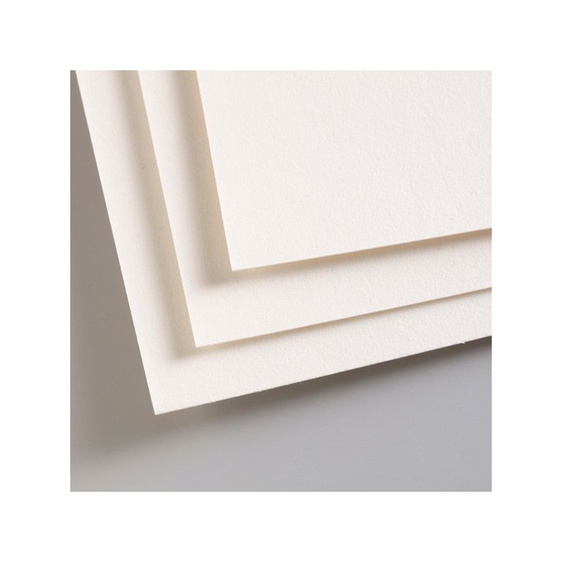 FEUILLE CONTRE COLLEE PASTELMAT 360 G  BLANC