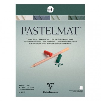 BLOC PASTELMAT 12 FEUILLES...