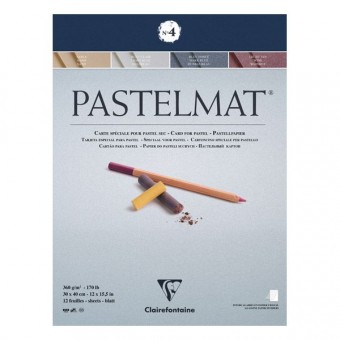 BLOC PASTELMAT 12 FEUILLES...