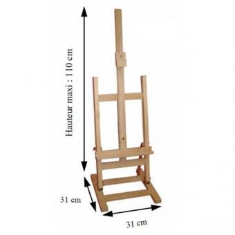 CHEVALETS ET BOITES DE TABLE CHEVALET DE TABLE INCLINABLE ET REGLABLE