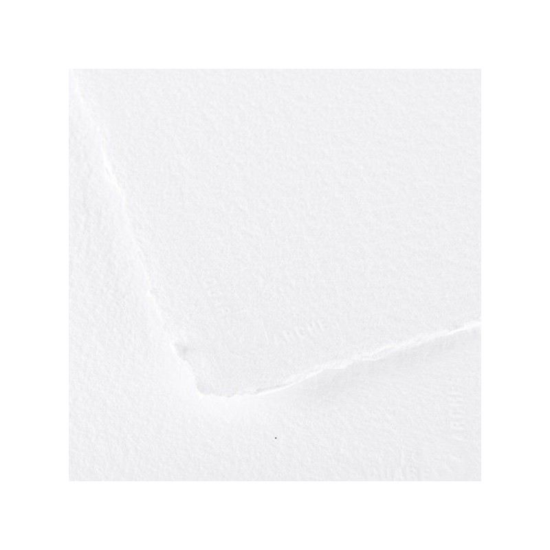 FEUILLE ARCHES AQUARELLE 41 X 51 300G GRAIN FIN BLANC ECLATANT