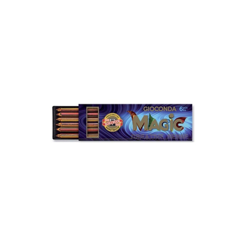 ETUI 6 MINES MARBRE MAGIC