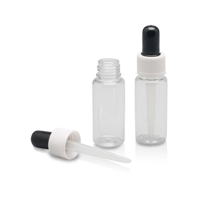 LOT DE 2 FLACONS A PIPETTE 20 ML