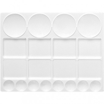 PALETTE PLASTIQUE RECTANGULAIRE 32 X 24