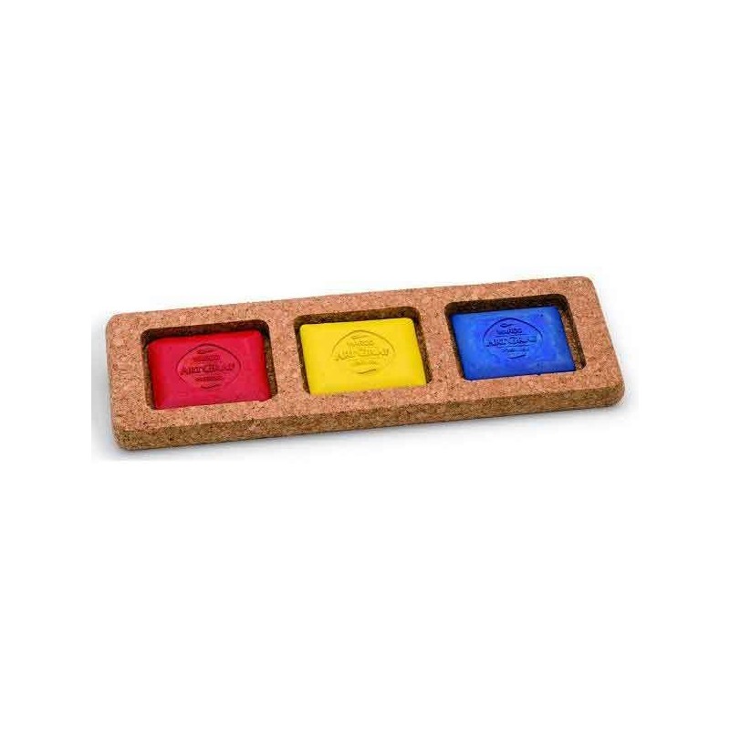 ASSORTIMENT DE 3 PAVES AQUARELLABLES COULEURS PRIMAIRES