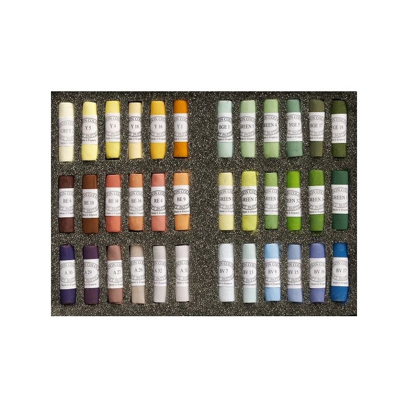 SET 36  PASTELS   PAYSAGE