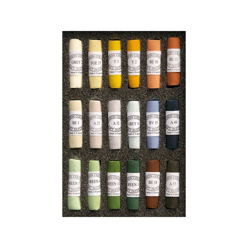 SET 18  PASTELS   PAYSAGE