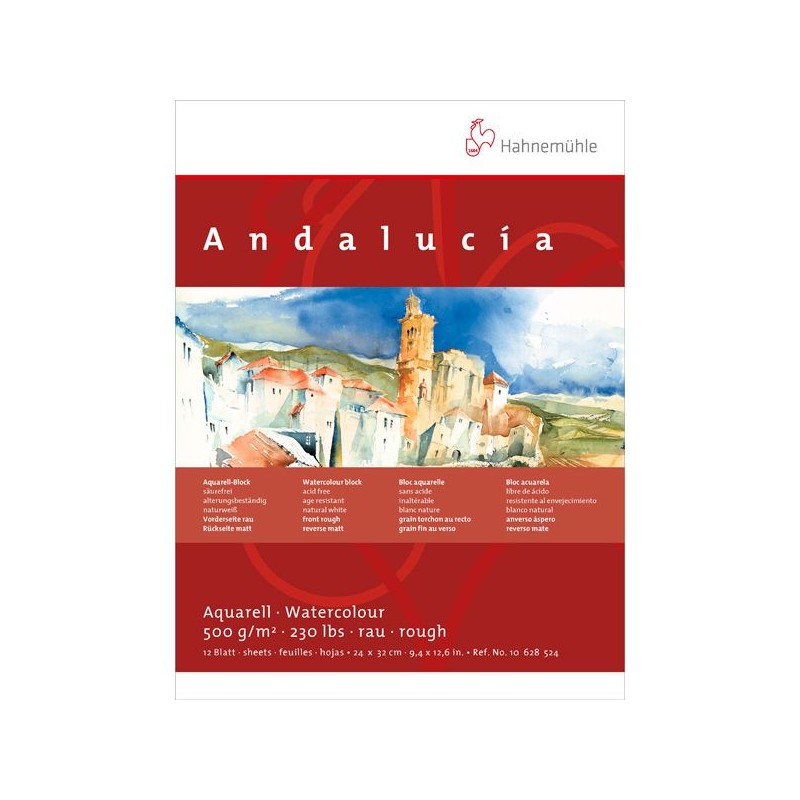 ANDALUCIA FEUILLE 50 X 65 500G GRAIN FIN ET TORCHON