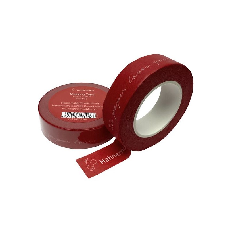 ROULEAU MASKING TAPE ROUGE 15 MM X 20 ML