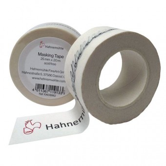 ROULEAU MASKING TAPE BLANC 25 MM X 20 ML