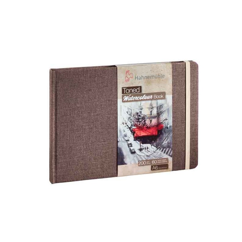 TONED LIVRE AQUARELLE FEUILLES COULEUR BEIGE 60 PAGES 200 G