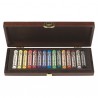 COFFRET BOIS PASTELS REMBRANDT STARTER 15