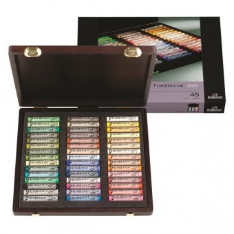 COFFRET BOIS PASTELS...