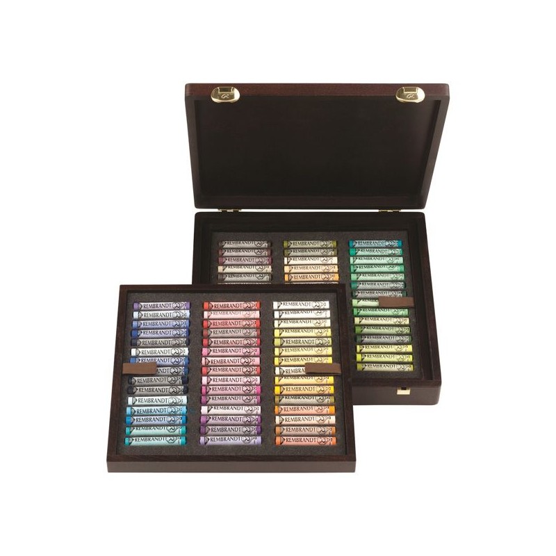 COFFRET BOIS PASTELS REMBRANDT PROFESSIONAL  90 L