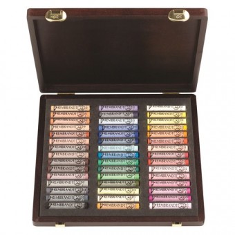 COFFRET BOIS PASTELS...