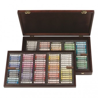 COFFRET BOIS PASTELS...