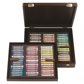 COFFRET BOIS PASTELS...