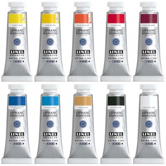 SET 10 TUBES 14 ML DOUBLE COULEURS PRIMAIRES