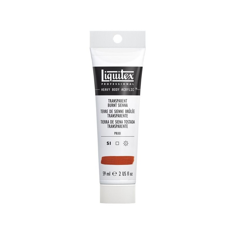 HEAVY BODY TERRE DE SIENNE BRULEE TRANSPARENTE