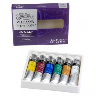 W.N.  SET CARTON 6 TUBES 37 ML ARTISAN