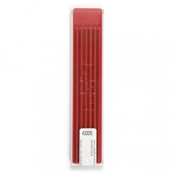 ETUI 12 MINES DE COULEUR DIAMETRE 2 MM ROUGE