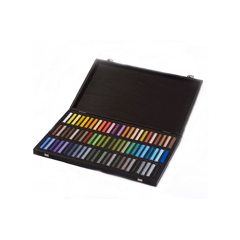 COFFRET BOIS 72 PASTELS PAYSAGE