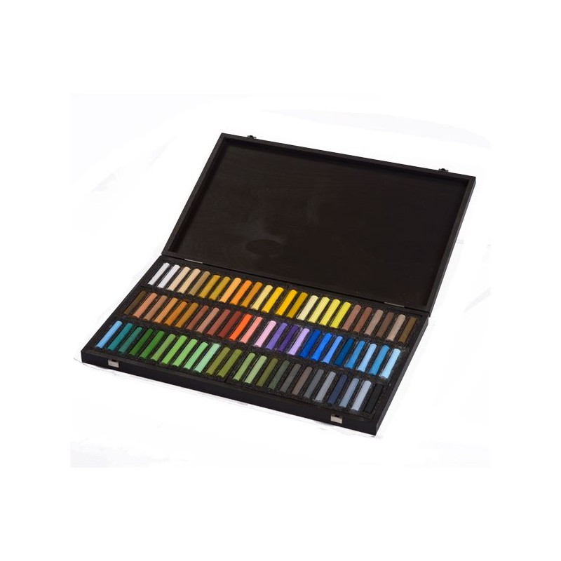 COFFRET BOIS 72 PASTELS CIELS ET SAISONS