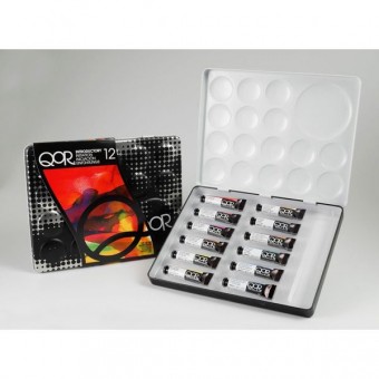 SET DECOUVERTE 12 COULEURS QoR 5 ML