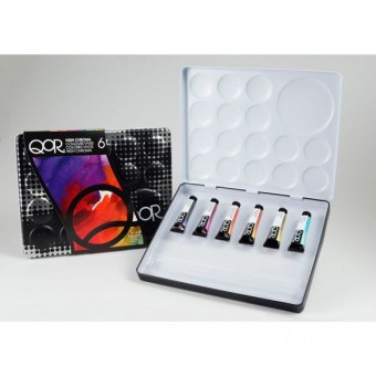 SET DECOUVERTE 6 COULEURS VIVES QoR 5 ML