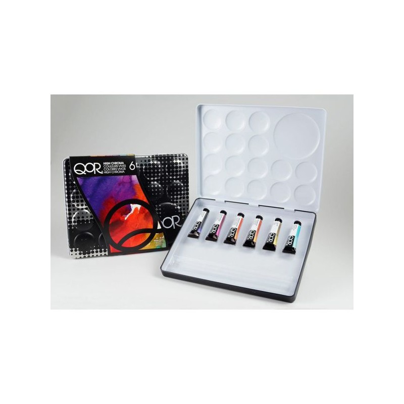 SET DECOUVERTE 6 COULEURS VIVES QoR 5 ML