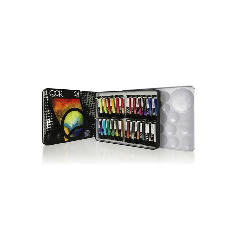 SET DECOUVERTE 24 COULEURS QoR 5 ML