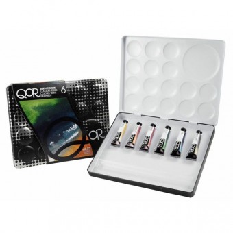 SET DECOUVERTE 6 COULEURS TERRES QoR 5 ML