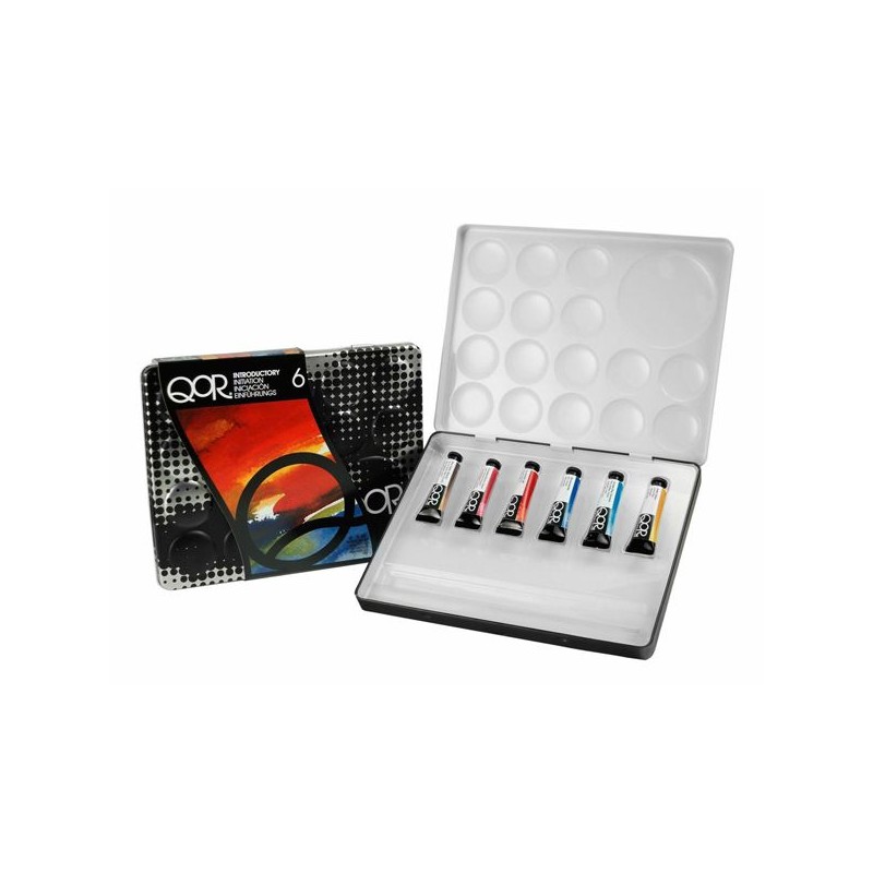 SET DECOUVERTE 6 COULEURS DE BASE QoR 5 ML