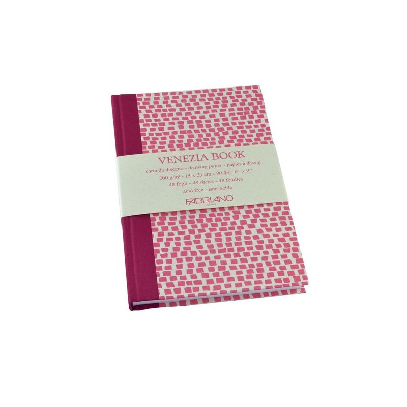 CAHIER VENEZIA 48 FEUILLES 200 G GRAIN ADOUCI