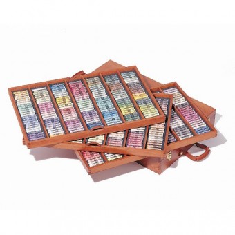 COFFRET BOIS VIDE 525 PASTELS