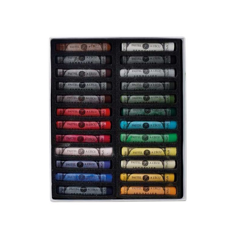 BOITE CARTON 24 PASTELS A L ECU INTRODUCTION