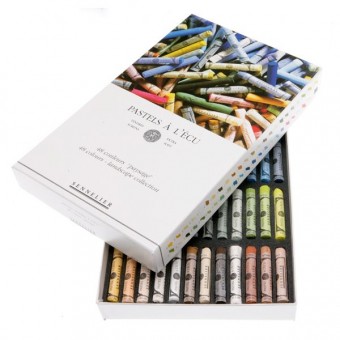 BOITE CARTON 48 PASTELS A L...