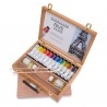 COFFRET BOIS 12 TUBES 40 ML ET ACCESSOIRES