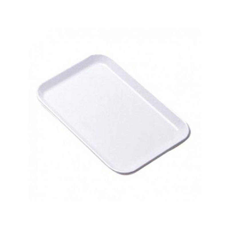 PLATEAU PALETTE PLASTIQUE BLANC 28 X 19 X 1,2 CM