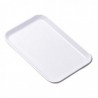 PLATEAU PALETTE PLASTIQUE BLANC 35 X 24 X 1,2 CM