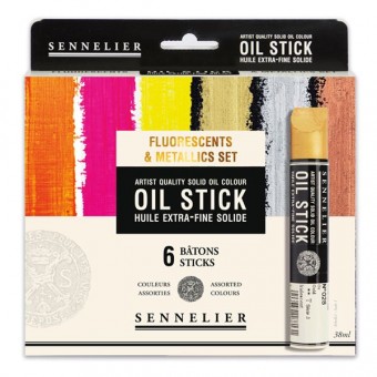 ETUI 6 OIL STICK 38 ML FLUOS & METALLIQUES