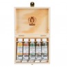 COFFRET BOIS 5 TUBES 15 ML HORADAM SUPER GRANULANTES URBAN