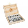 COFFRET BOIS 5 TUBES 15 ML HORADAM SUPER GRANULANTES BROUILLARD